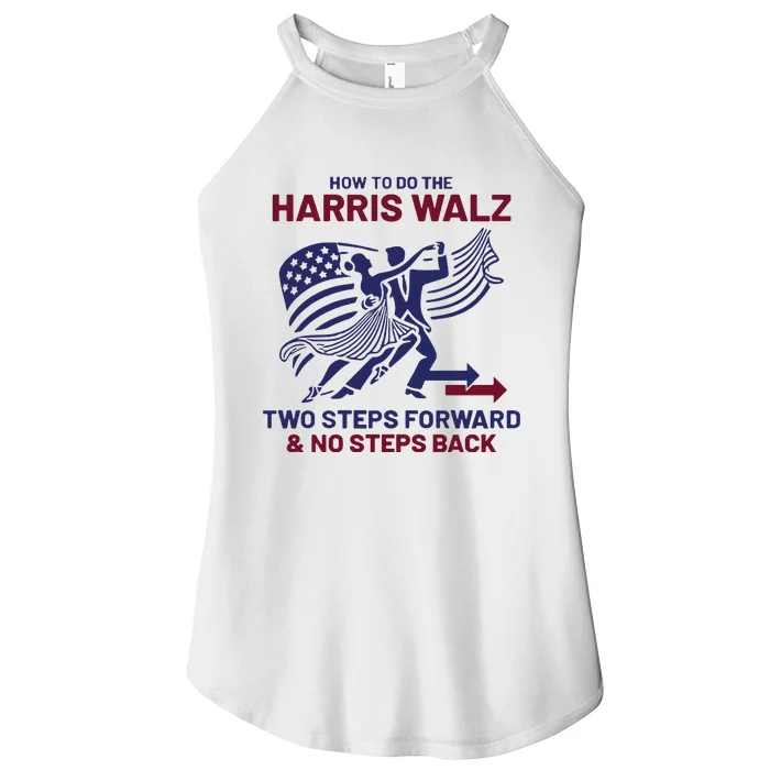 Harris Walz For Lucid Nation Election 2024 Women’s Perfect Tri Rocker Tank