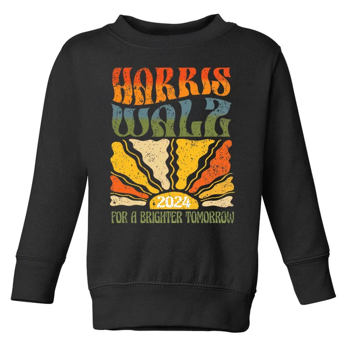 Harris Waltz For A Brighter Tomorrow Toddler Sweatshirt