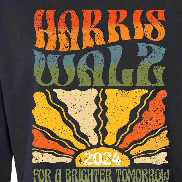 Harris Waltz For A Brighter Tomorrow Cropped Pullover Crew