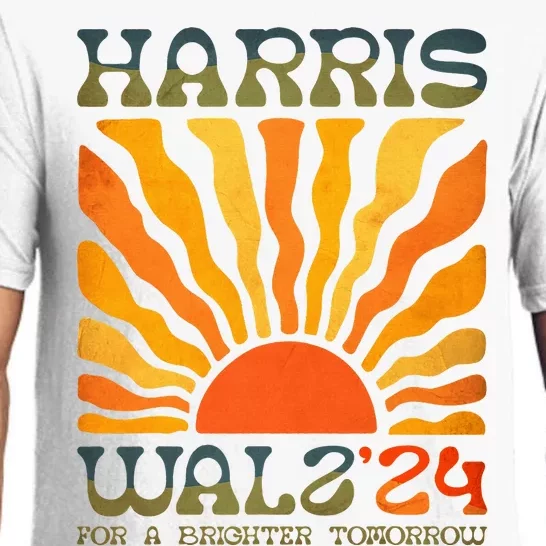 Harris Waltz For A Brighter Tomorrow Kamala Harris Waltz Pajama Set