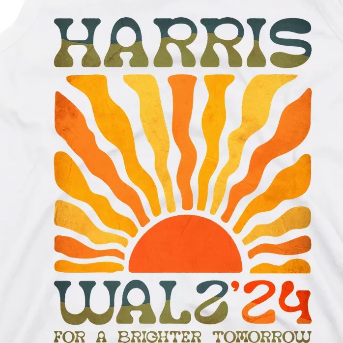 Harris Waltz For A Brighter Tomorrow Kamala Harris Waltz Tank Top