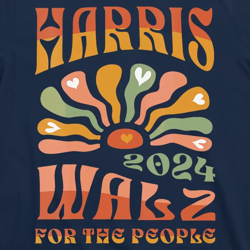 Harris Walz For The People Harris Walz 2024 T-Shirt