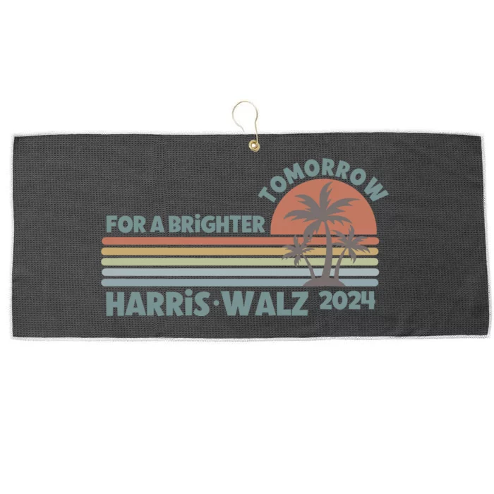 Harris Walz For A Brighter Tomorrow Large Microfiber Waffle Golf Towel