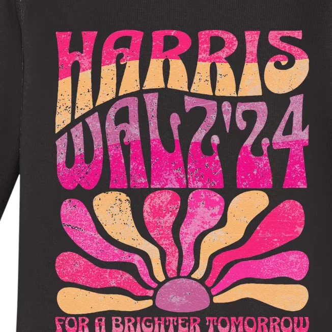 Harris Waltz For A Brighter Tomorrow Kamala Harris Waltz Baby Long Sleeve Bodysuit