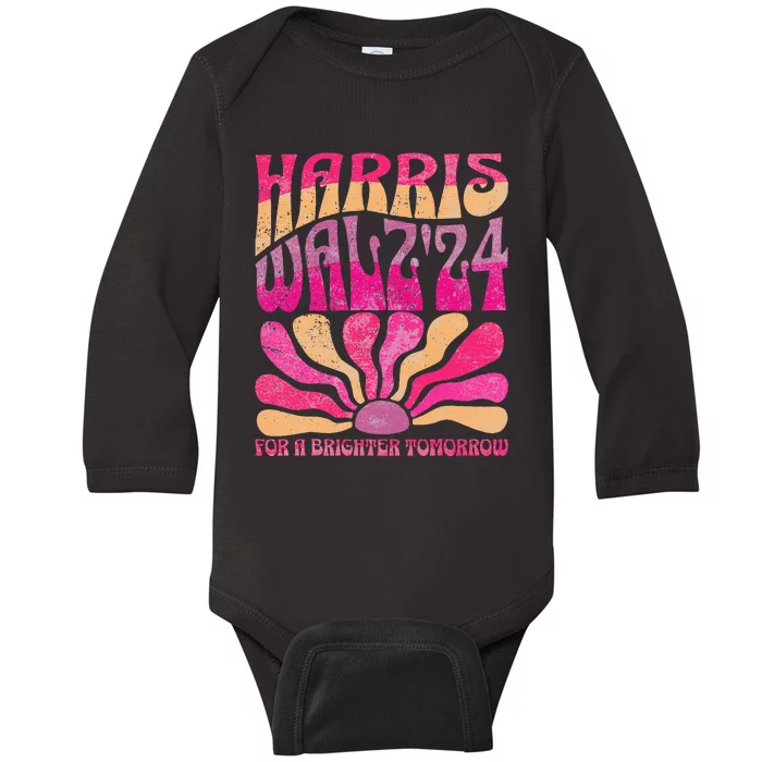 Harris Waltz For A Brighter Tomorrow Kamala Harris Waltz Baby Long Sleeve Bodysuit