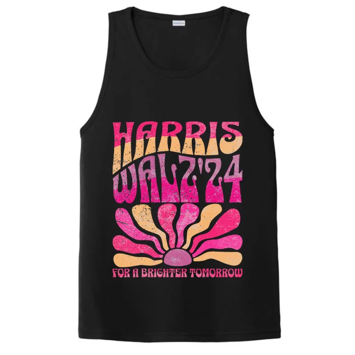 Harris Waltz For A Brighter Tomorrow Kamala Harris Waltz Performance Tank