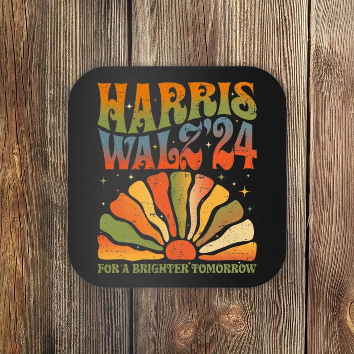 Harris Waltz For A Brighter Tomorrow Coaster