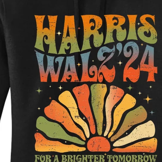 Harris Waltz For A Brighter Tomorrow Women's Pullover Hoodie