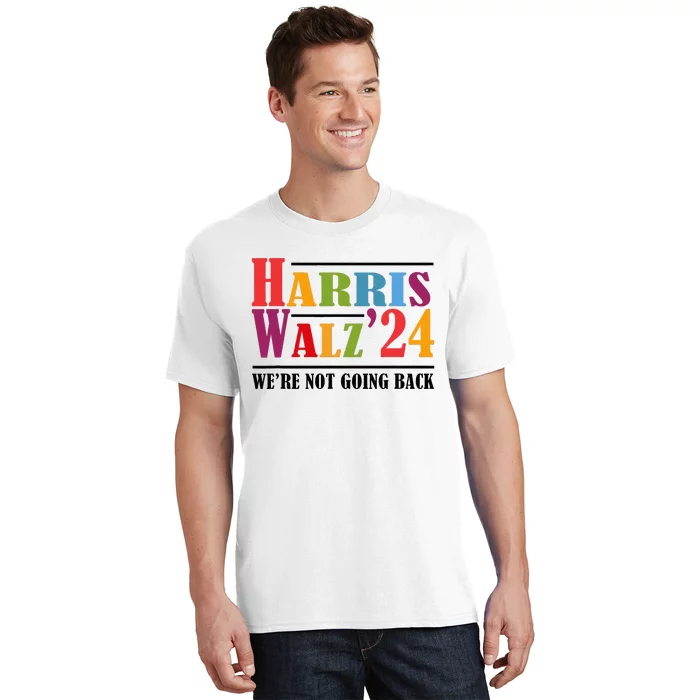 Harris Waltz For WeRe Not Going Back Kamala Harris Waltz T-Shirt