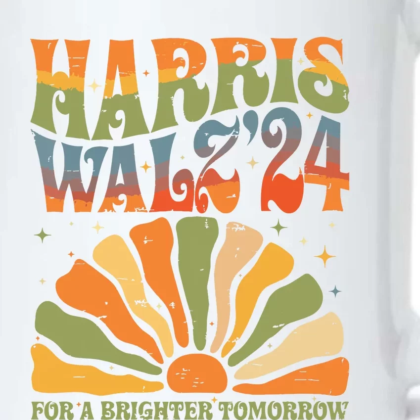 Harris Waltz For A Brighter Tomorrow Kamala Harris Waltz Black Color Changing Mug