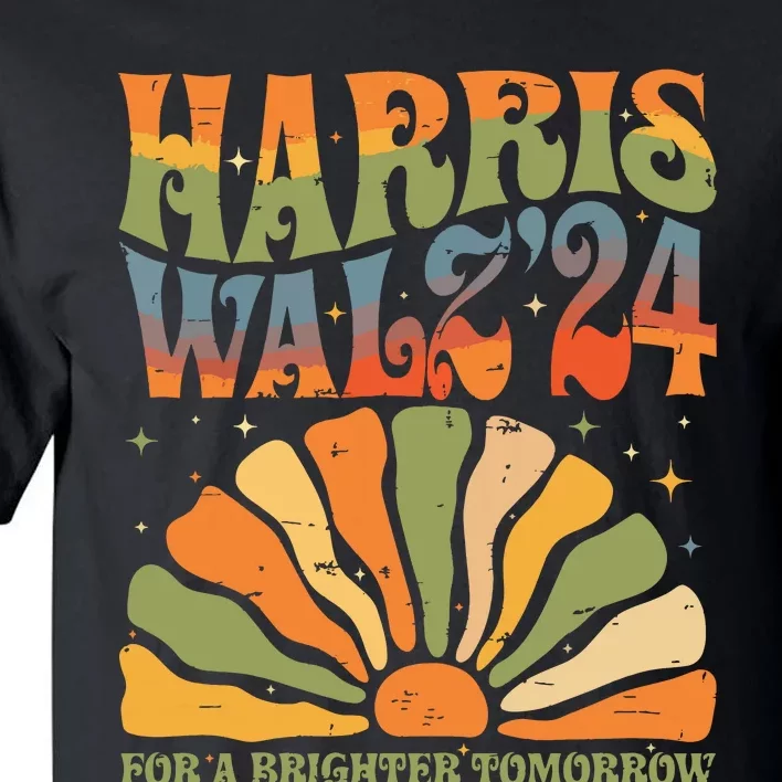 Harris Waltz For A Brighter Tomorrow Kamala Harris Waltz Tall T-Shirt