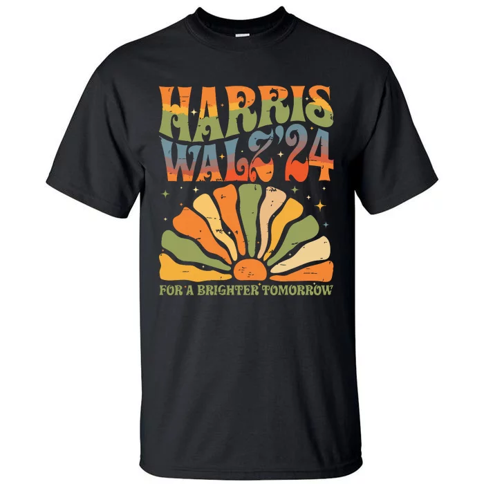 Harris Waltz For A Brighter Tomorrow Kamala Harris Waltz Tall T-Shirt