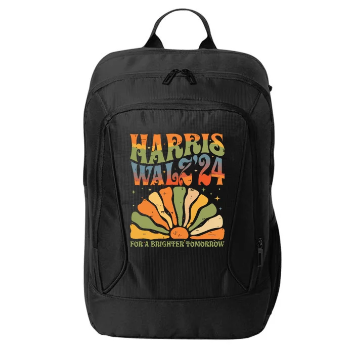 Harris Waltz For A Brighter Tomorrow Kamala Harris Waltz City Backpack