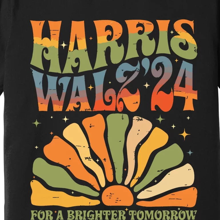 Harris Waltz For A Brighter Tomorrow Kamala Harris Waltz Premium T-Shirt