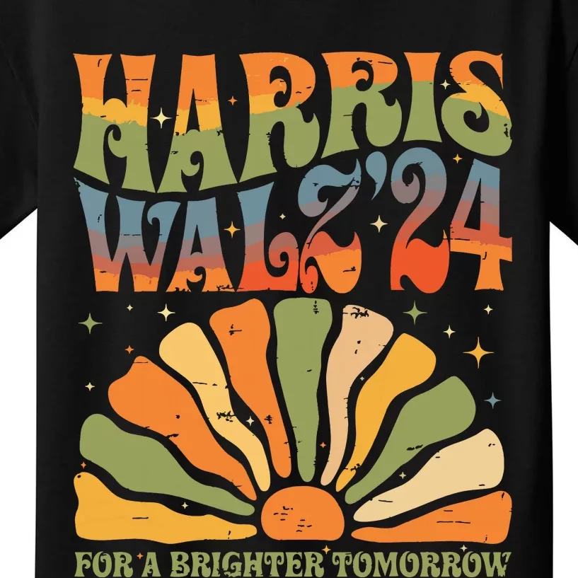 Harris Waltz For A Brighter Tomorrow Kamala Harris Waltz Kids T-Shirt