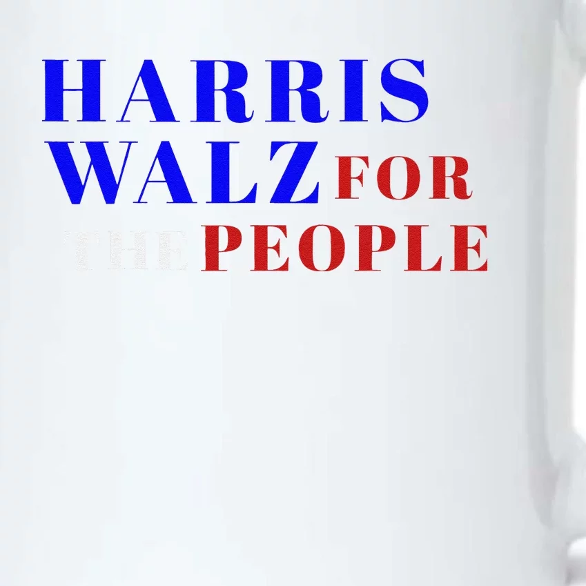 Harris Walz For The People Black Color Changing Mug