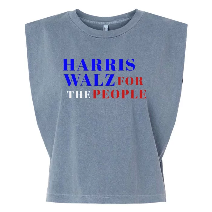 Harris Walz For The People Garment-Dyed Women's Muscle Tee