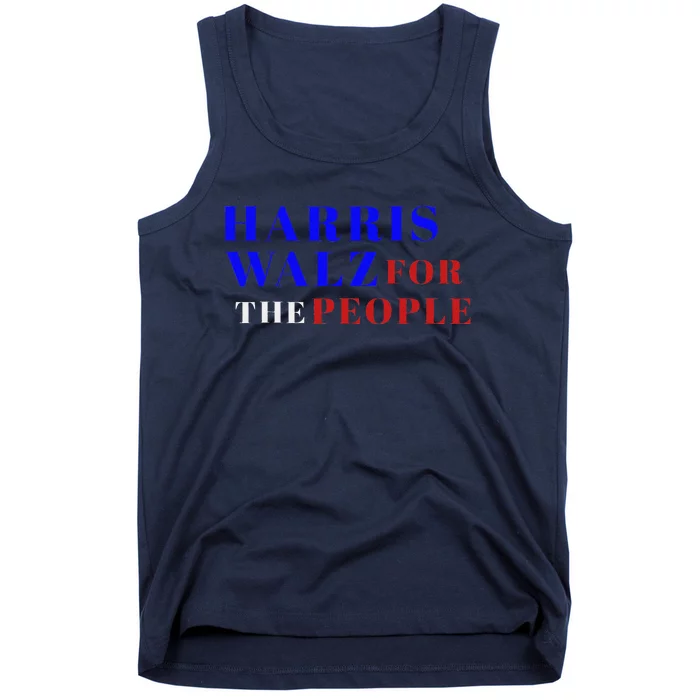 Harris Walz For The People Tank Top