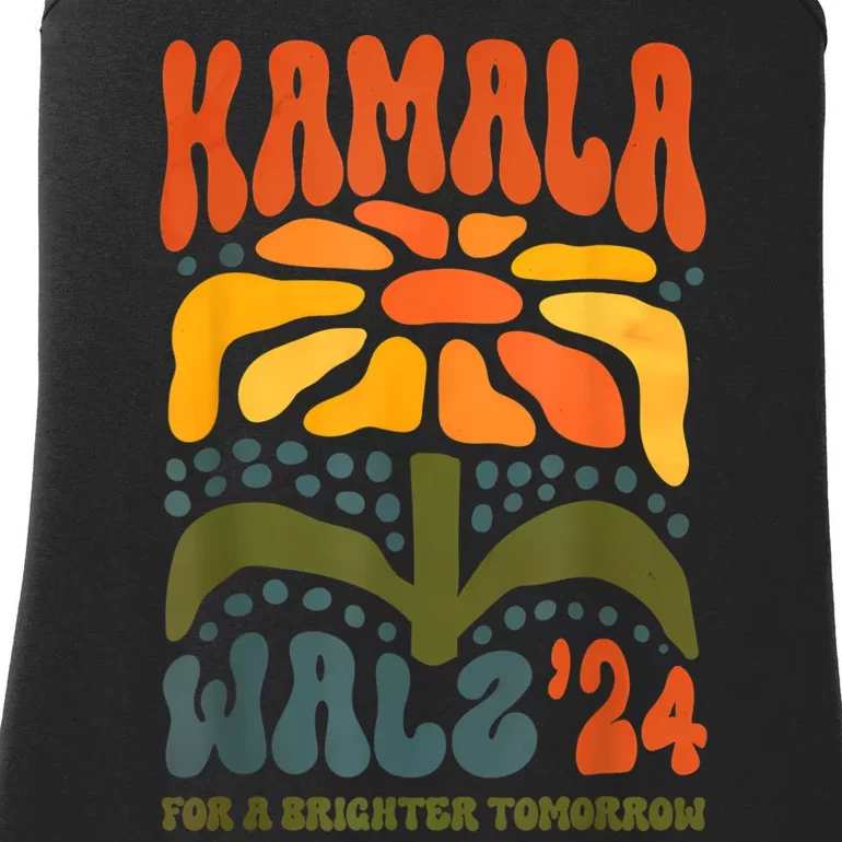 Harris Waltz For A Brighter Tomorrow Kamala Harris Waltz Ladies Essential Tank