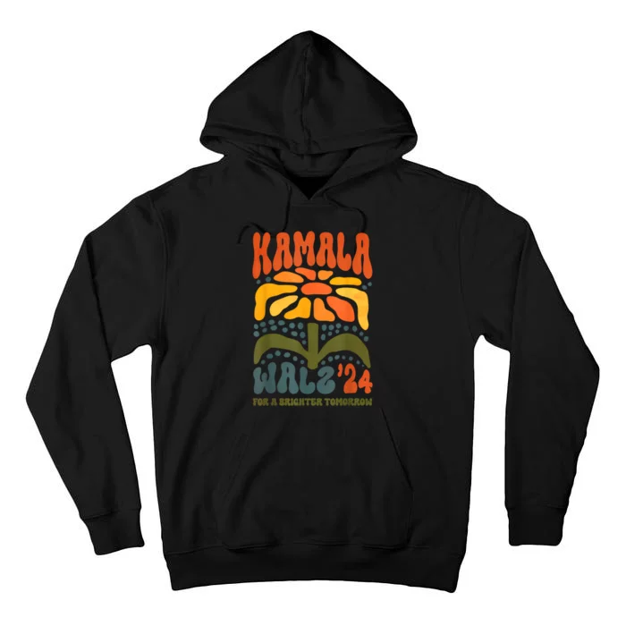 Harris Waltz For A Brighter Tomorrow Kamala Harris Waltz Tall Hoodie