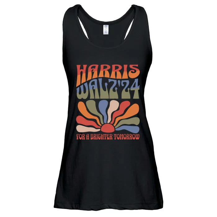 Harris Waltz For A Brighter Tomorrow Kamala Harris Waltz Ladies Essential Flowy Tank