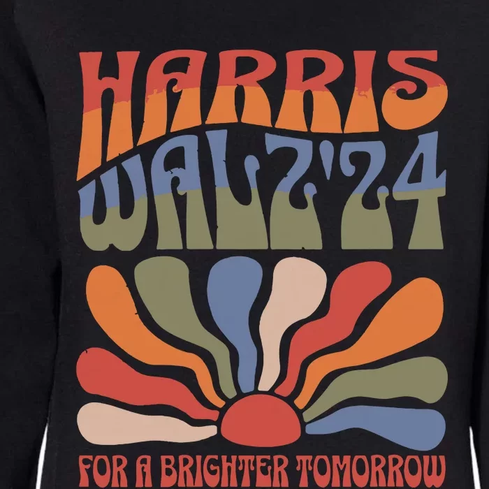 Harris Waltz For A Brighter Tomorrow Kamala Harris Waltz Womens California Wash Sweatshirt