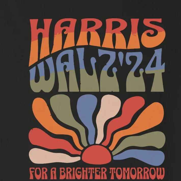 Harris Waltz For A Brighter Tomorrow Kamala Harris Waltz Toddler Long Sleeve Shirt