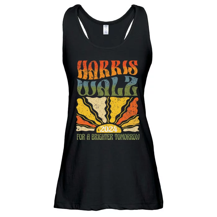 Harris Waltz For A Brighter Tomorrow Kamala Harris Waltz Ladies Essential Flowy Tank