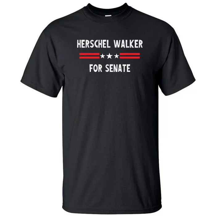 Herschel Walker For Senate Tall T-Shirt