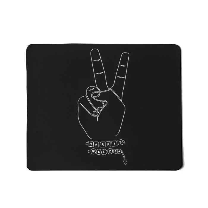 Harris Walz Friendship Bracelet Kamala Harris Peace 2024 Mousepad