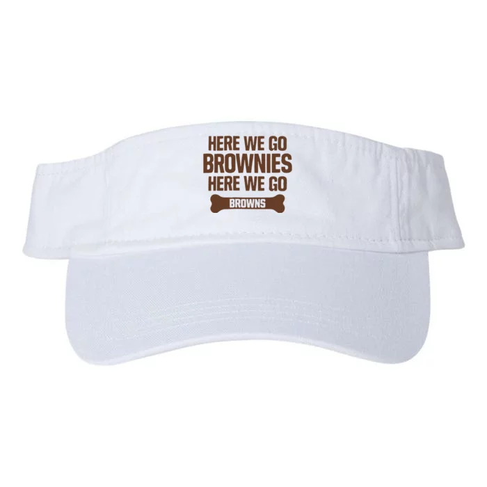 Here We Go Brownies Here We Go Browns Valucap Bio-Washed Visor