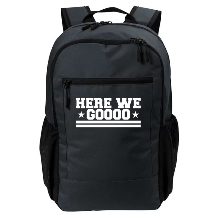 Here We Go Dallas Football Daily Commute Backpack