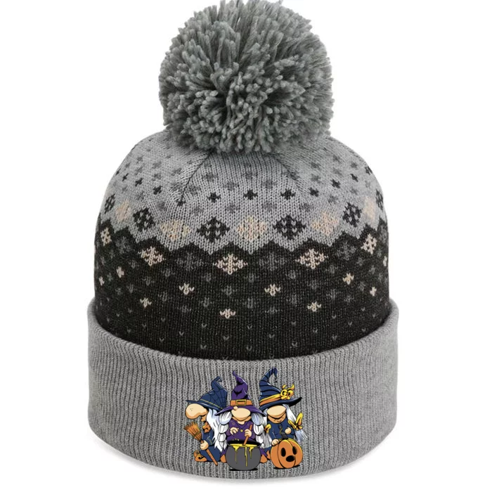 Halloween Witch Gnomes The Baniff Cuffed Pom Beanie