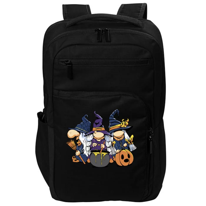 Halloween Witch Gnomes Impact Tech Backpack