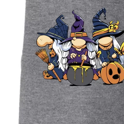 Halloween Witch Gnomes Doggie 3-End Fleece Hoodie