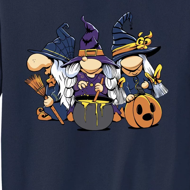 Halloween Witch Gnomes Tall Sweatshirt