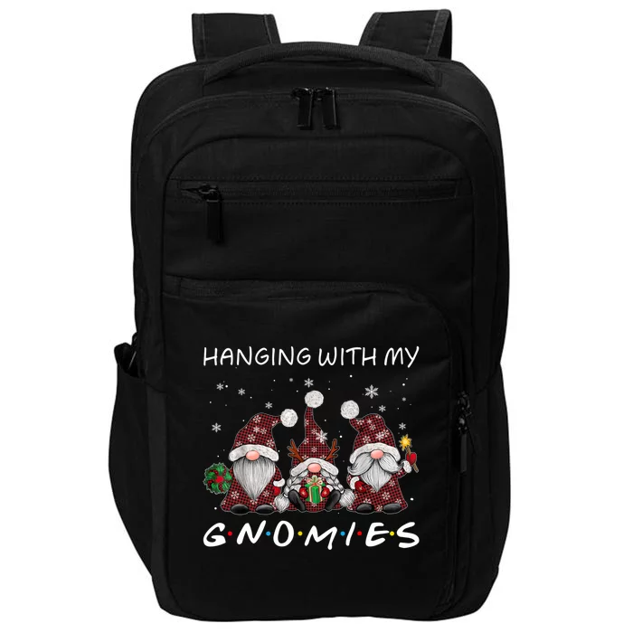 Hanging With Gnomies Gnome Christmas Xmas Pamajas Family Great Gift Impact Tech Backpack