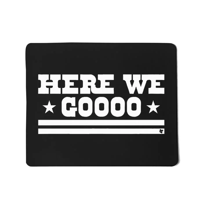 Here We Go Dallas Football Mousepad