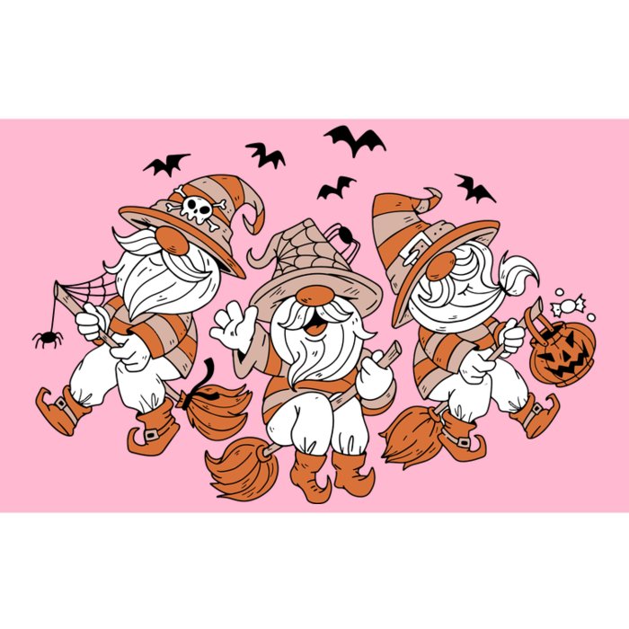 Halloween Witchy Gnomes Holiday Bumper Sticker