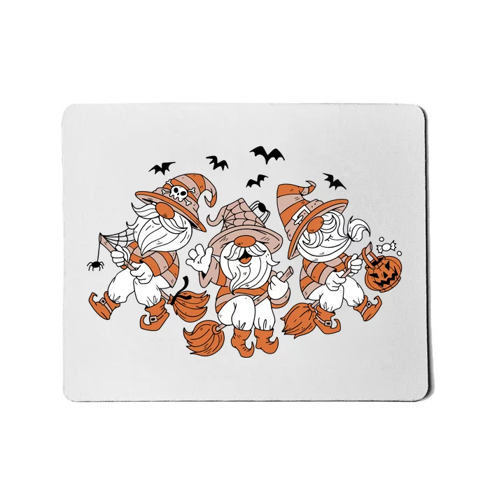 Halloween Witchy Gnomes Holiday Mousepad