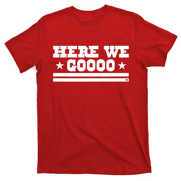 Here We Go Dallas Football T-Shirt