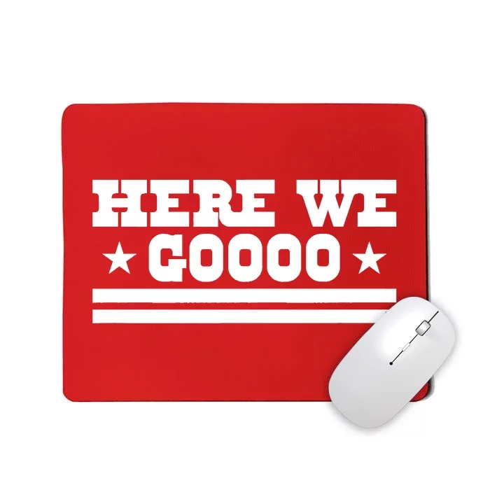 Here We Go Dallas Football Mousepad