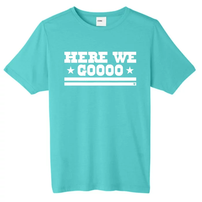 Here We Go Dallas Football ChromaSoft Performance T-Shirt