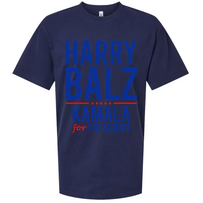 Harris Walz Gag Harry Balz Democrat Political Us Election Sueded Cloud Jersey T-Shirt