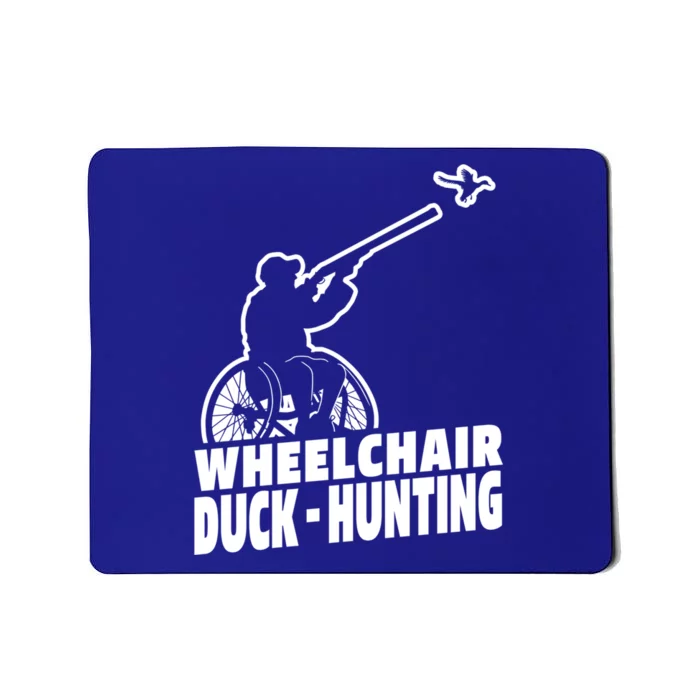 Hunter Wheelchair Geese Hunt Goose Duck Hunting Great Gift Mousepad