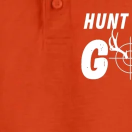 Hunt With God Dry Zone Grid Performance Polo