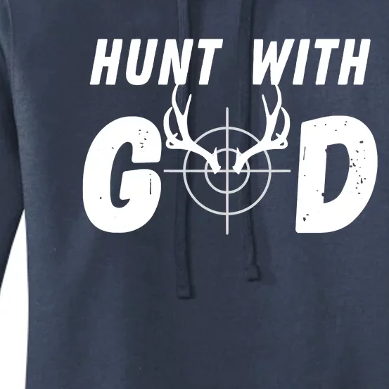 Hunt With God Women's Pullover Hoodie