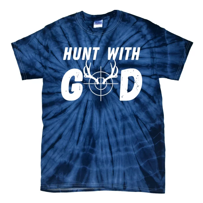 Hunt With God Tie-Dye T-Shirt