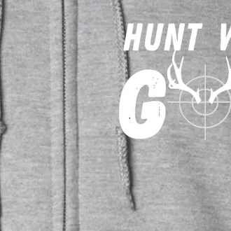 Hunt With God Full Zip Hoodie