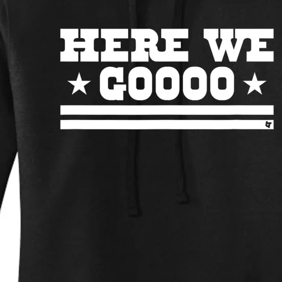 Here We Go Dallas Football Women's Pullover Hoodie